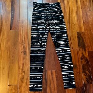 JUSTICE Multicolor Patterned Leggings Size 14/16 (Girls)
